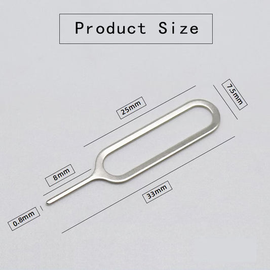 10PCS Universal SIM Card Ejector Pin Tool Set – SIM Tray Removal Keys for Smartphones & Tablets