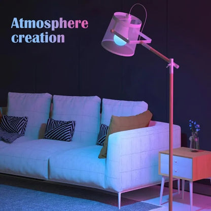 RGB Color Changing LED Light Bulb with Remote Control & Adjustable Brightness