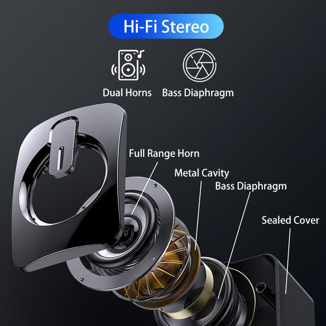 Premium LED Computer Speakers with High-Fidelity Stereo Sound for Desktop & Gaming