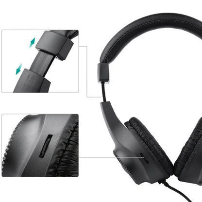 Professional Studio Monitoring Headphones for Audio Recording & Music Production