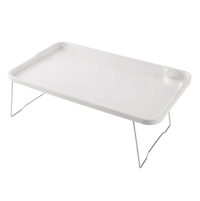 Portable Foldable Lap Desk with Cup Holder for Laptop, Study & Everyday Use