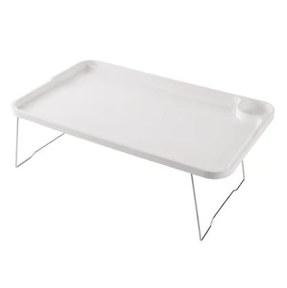 Portable Foldable Lap Desk with Cup Holder for Laptop, Study & Everyday Use