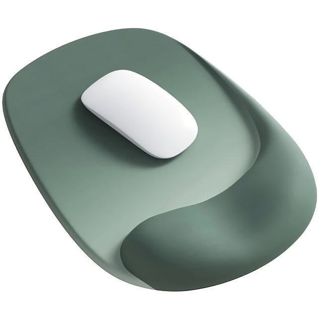 Ergonomic Mouse Pad with Gel Wrist Support & Non-Slip Base