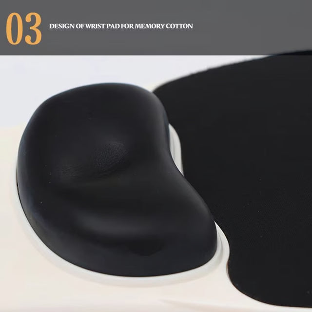 Ergonomic Chair Armrest Mouse Pad with Wrist Support for Office & Gaming