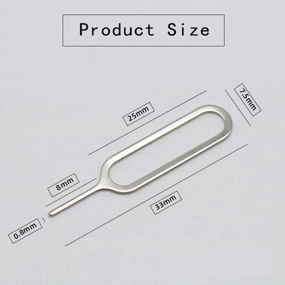 10PCS Universal SIM Card Ejector Pin Tool Set – SIM Tray Removal Keys for Smartphones & Tablets