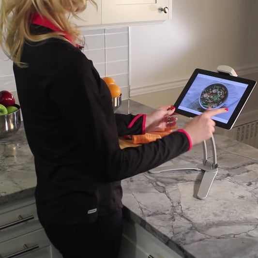 2-in-1 Adjustable Phone & Tablet Wall Mount Holder