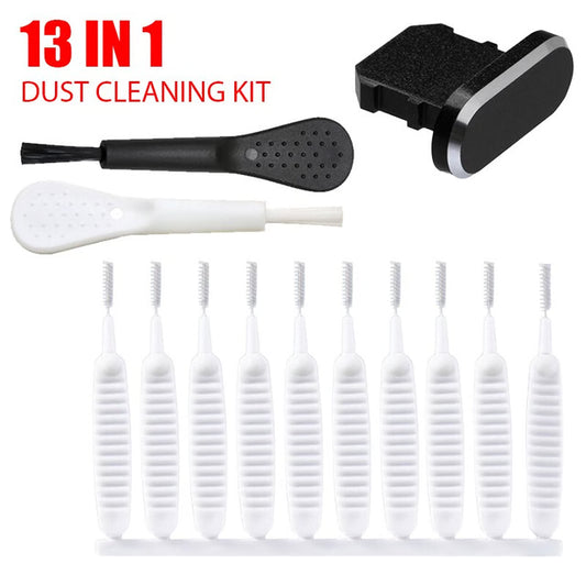 13PCS Multi-Purpose Electronics Cleaning Brush Kit for Phones, Tablets & Charging Ports